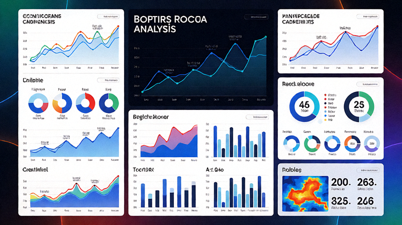 体育比赛数据分析图表与统计指标可视化画面